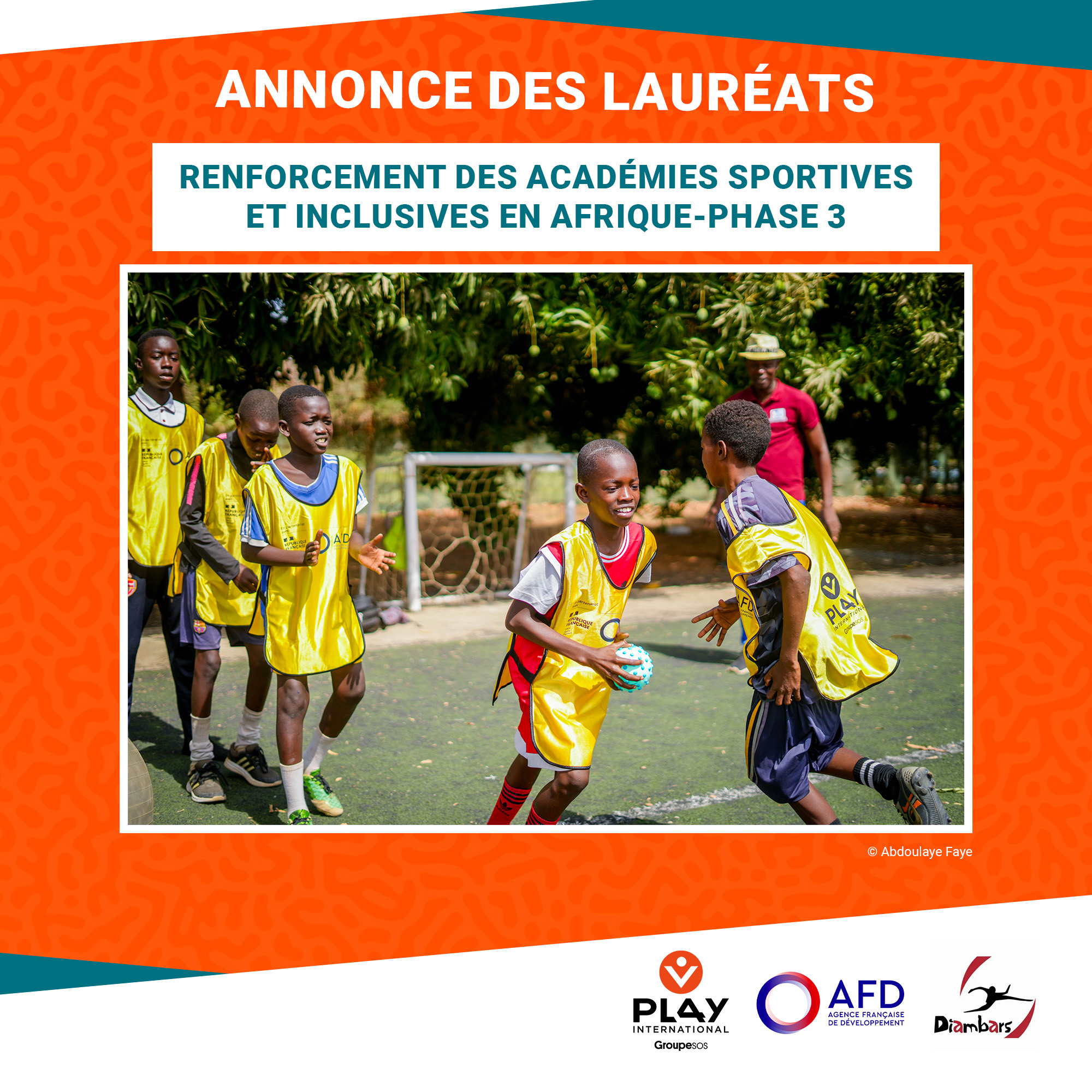 Programme Académies - Phase 3 Lauréats